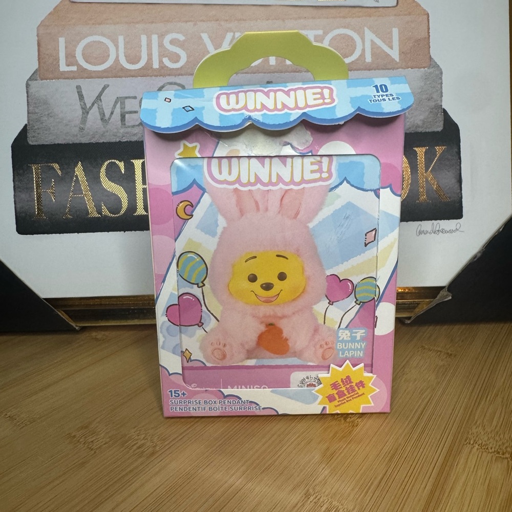 Winnie Pink Bunny Plushie